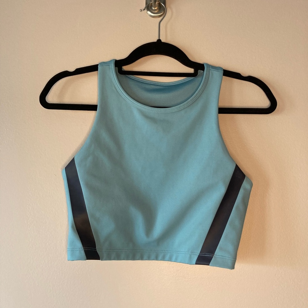 Joy Lab Activewear M Sports Bra 
Gym Crop Top 
Blue Navy
Very good condition